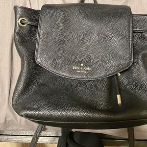 Black backpack Kate spade